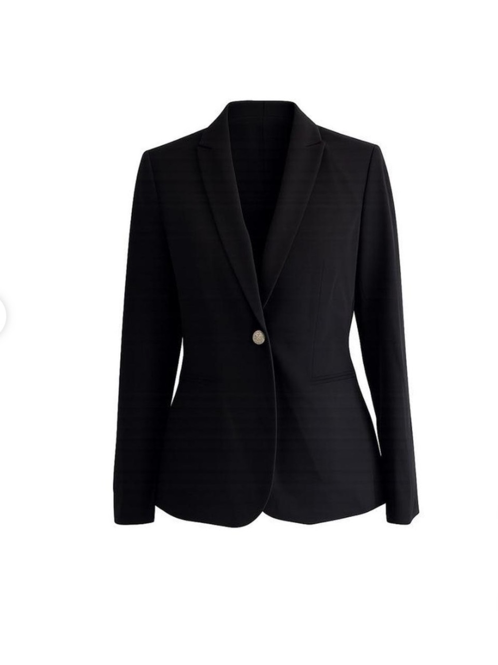Tommy Hilfiger Blazer Jacket • silver button • Black • Size 2 Tommy Hilfiger